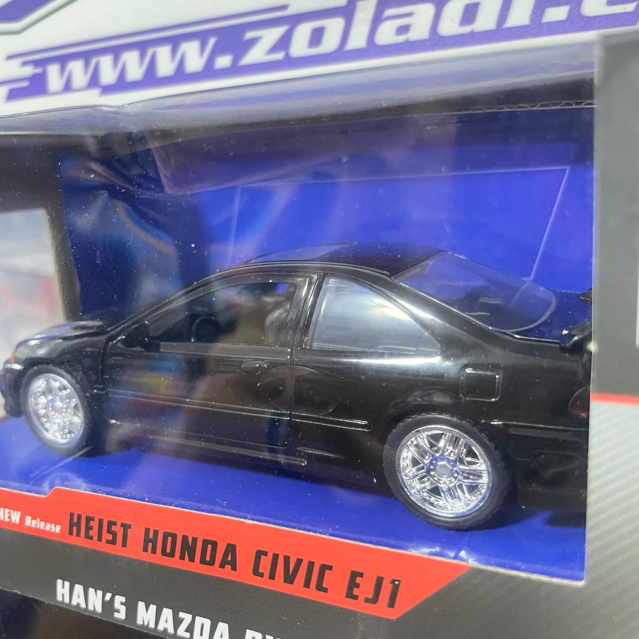 #34249 Heist Honda Civic EJ1 + Hans Mazda RX-7 1/32