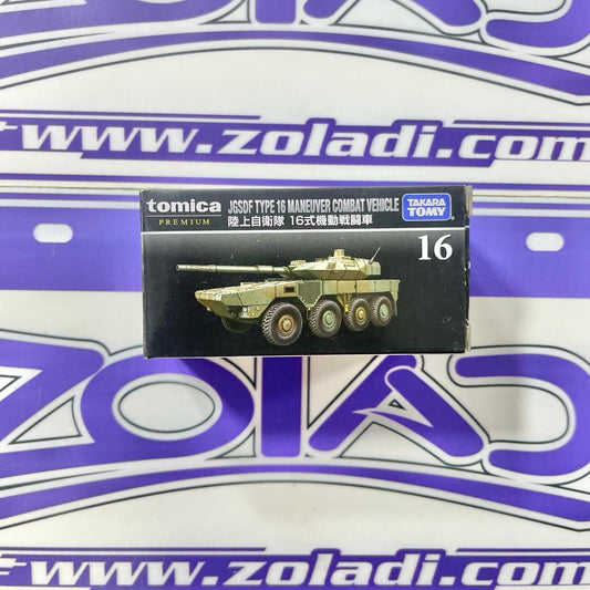 JGSDF TYPE 16 MANEUVER COMBAT VEHICLE TANQUE TOMICA PREMIUN