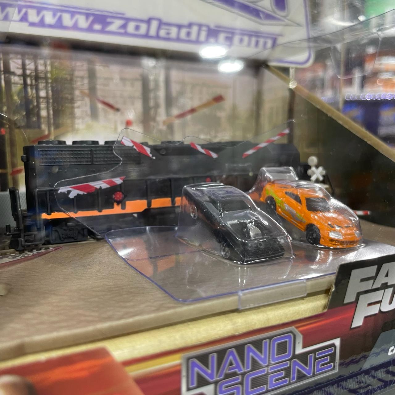 34915 DODGE CHARGER TORETTO Y TOYOTA SUPRA BRIAN ESCENA TREN Jada