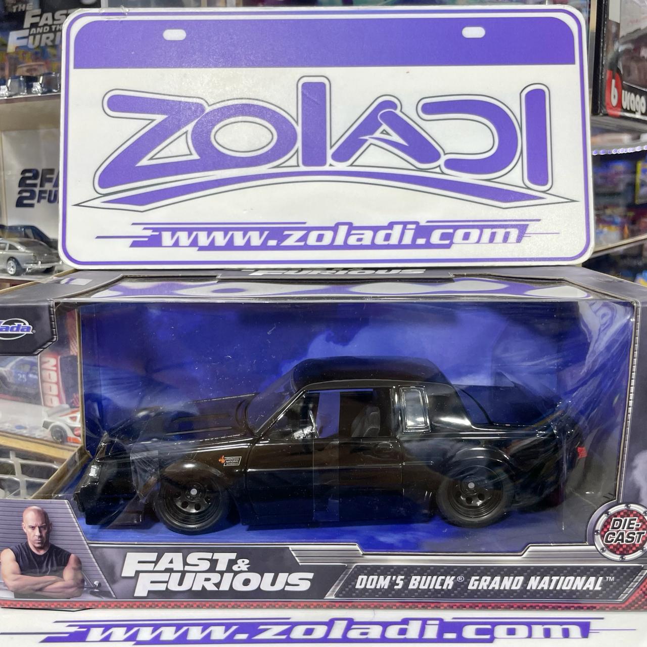 Fast&amp;Furious DOM BUICK GRAN NATIONAL 1/24 99539