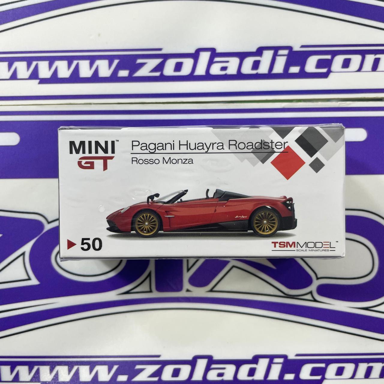 #50 PAGANI HUAYRA ROADSTER MINI GT