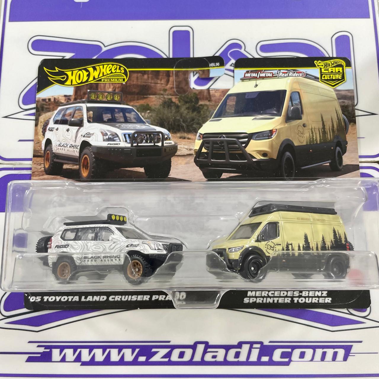 OFERTA DEL DÍA HRR76 TOYOTA LAND CRUISER PRADO & MERCEDES-BENZ SPRINTER TOURER