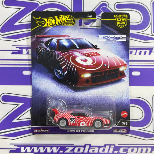 BMW M1 PROCAR - Hot Wheels Premium - Zoladi Perú