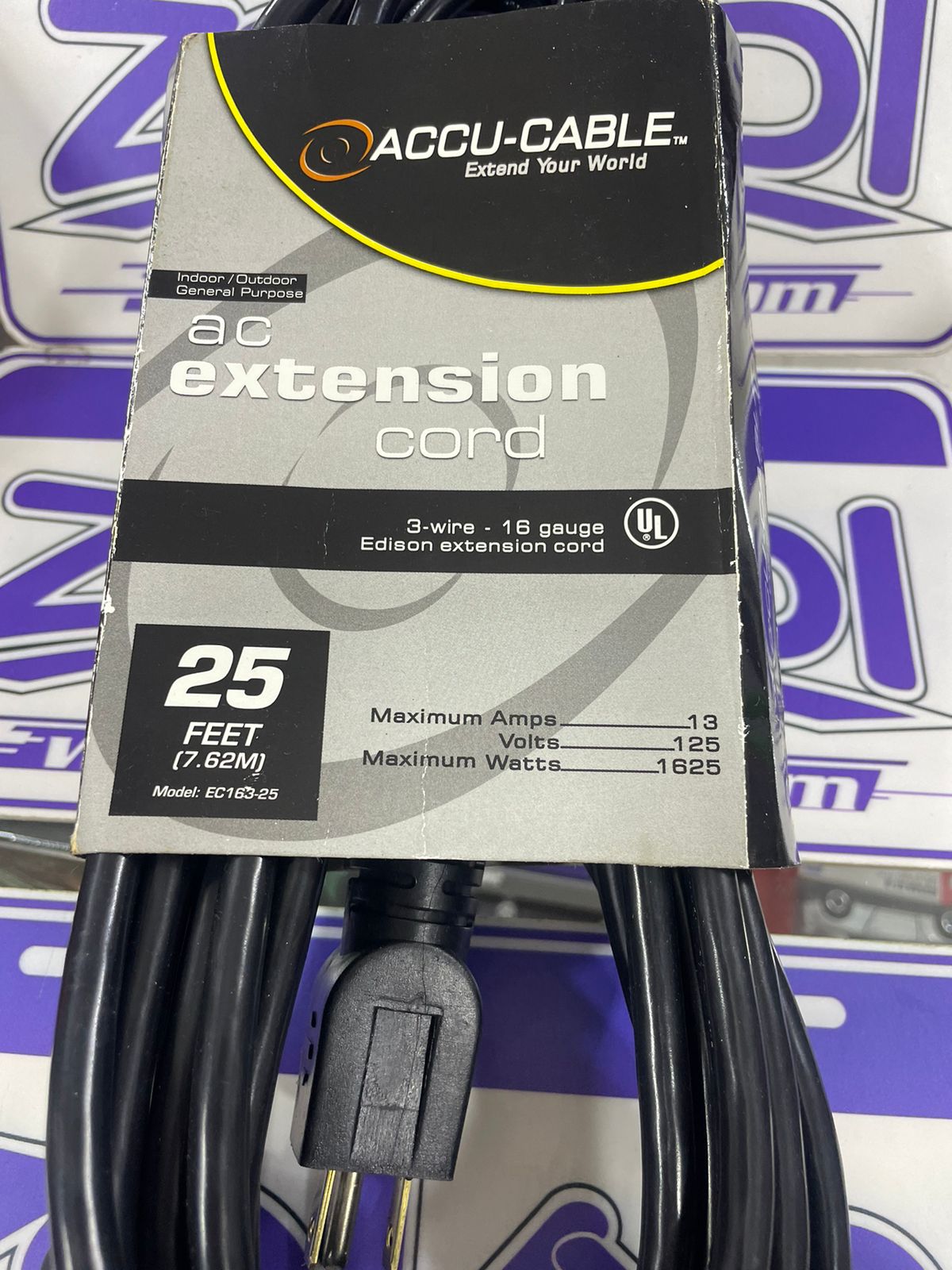 extensión electrica de 7.62m