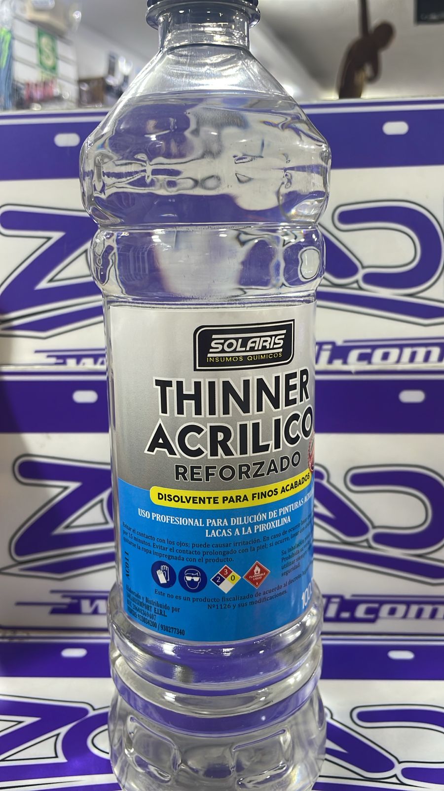 THINNER ACRILICO 1L