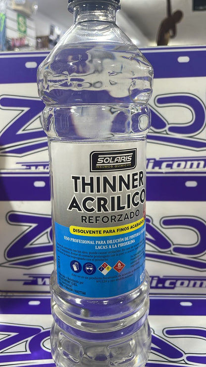 THINNER ACRILICO 1L