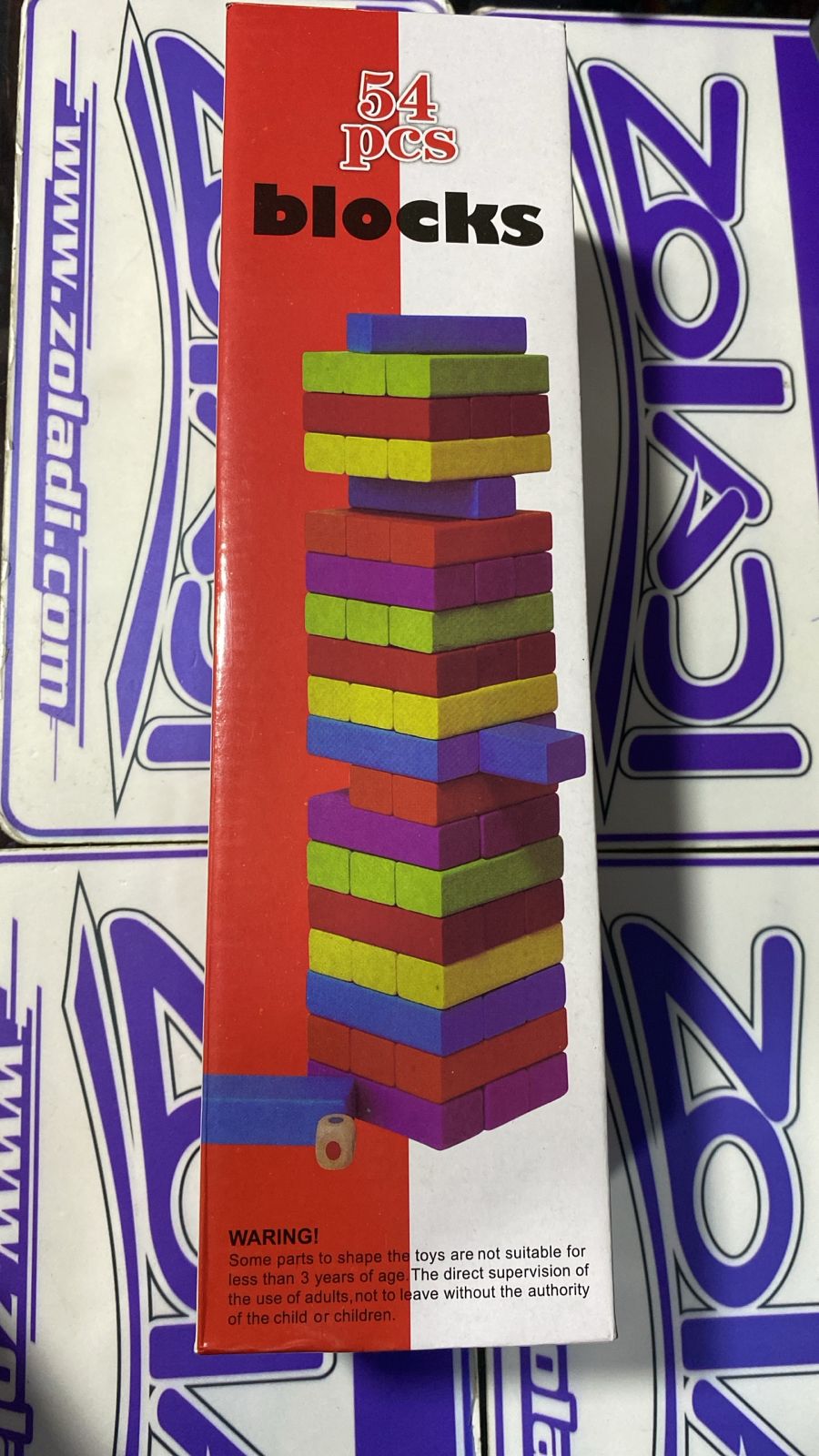 JENGA DE 54 PIEZAS FAMILIAR