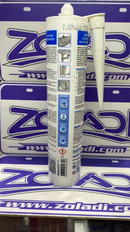 SILICONA ADESIVA NEUTRA INCOLOR TEKBOND