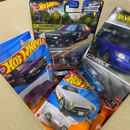 PROMO MX1 Pack de Hotwheels Premium y  Básicos