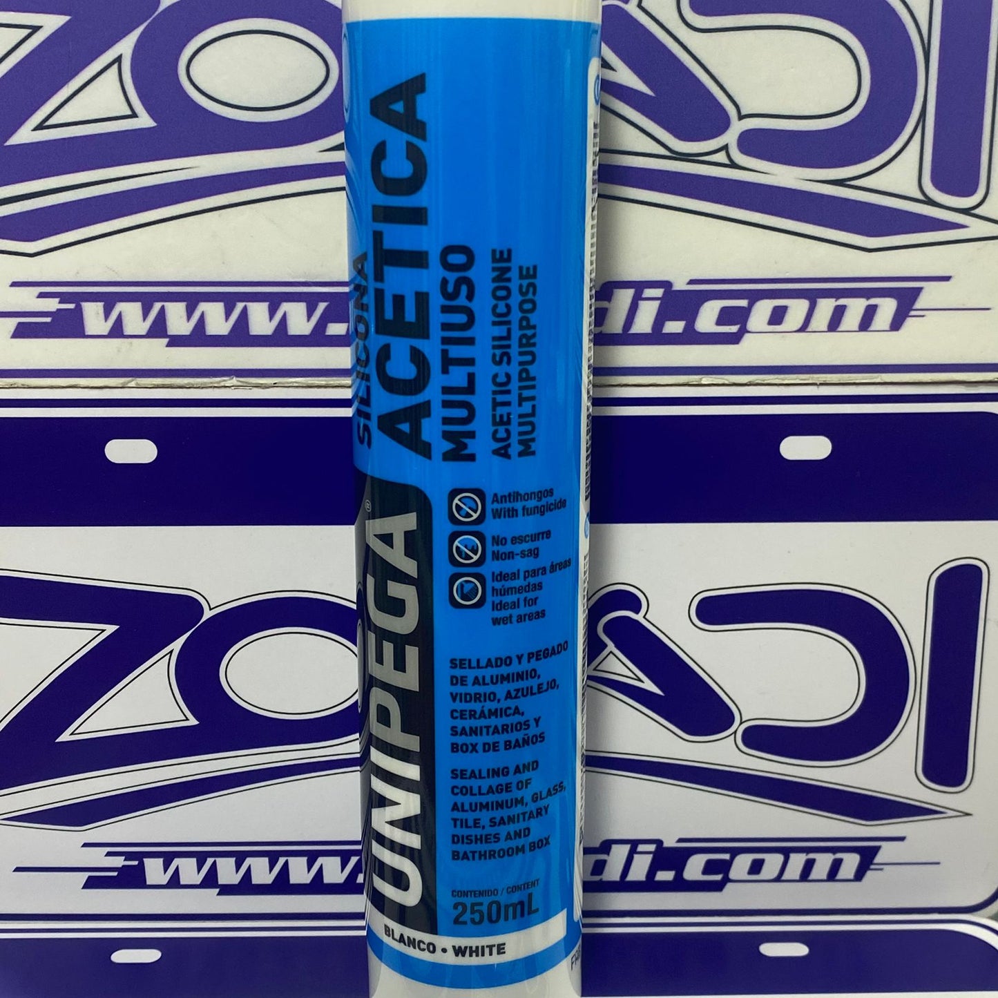 SILICONA BLANCA UNIPEGA 250ML