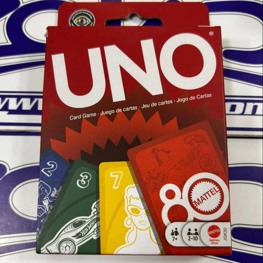 UNO MATTEL 80 ANIVERSARIO RED EDITION