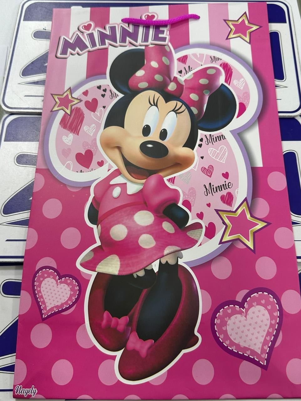 BOLSA DE REGALO MEDIANA DIBUJOS ANIMADOS PARA NIÑA ALEATORIO