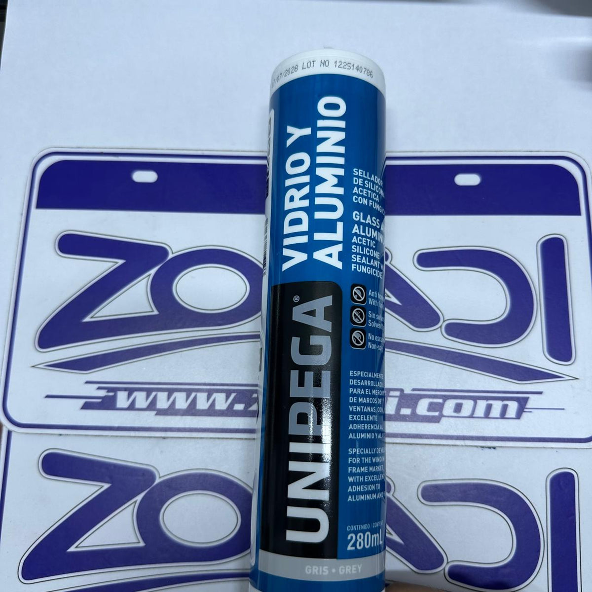 SILICONA MULTIFUNCIONAL GRIS UNI PEGA
