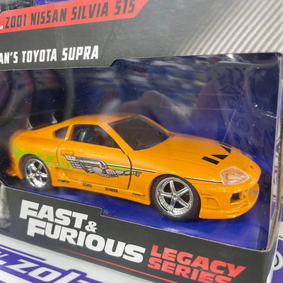 NISSAN SILVIA S15 & BRIAN'S TOYOTA SUPRA 34254 1/32