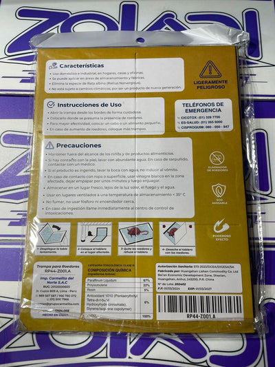 TRAMPA PARA ROEDORES