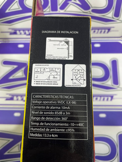 DETECTOR DE HUMO