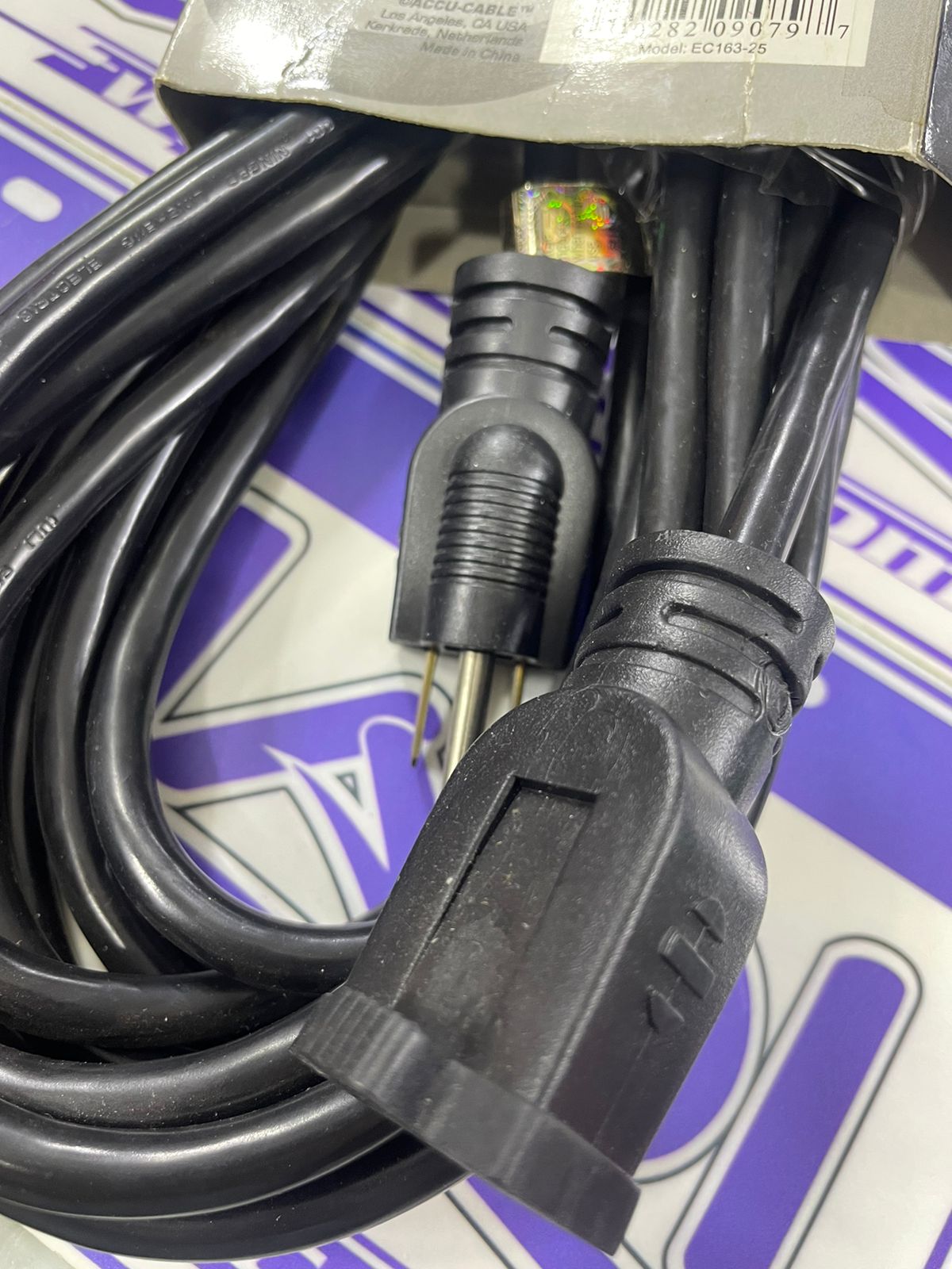 extensión electrica de 7.62m