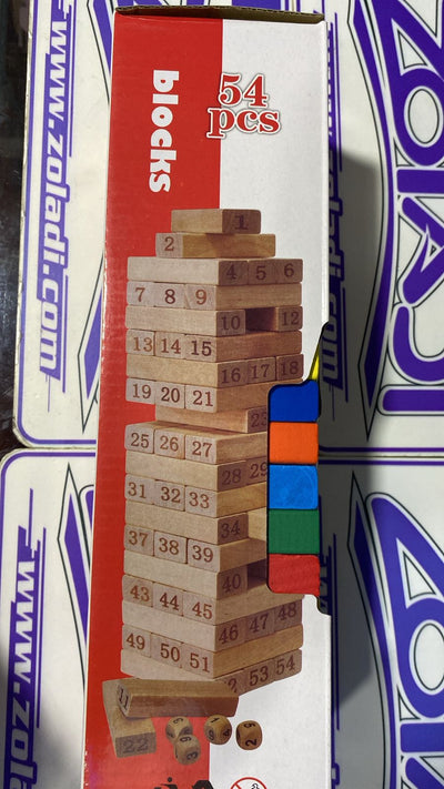 JENGA DE 54 PIEZAS FAMILIAR