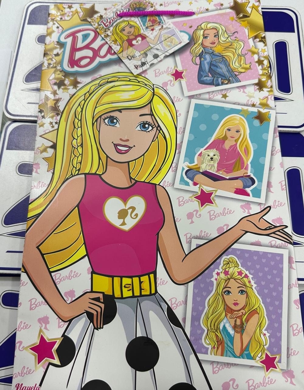 BOLSA DE REGALO MEDIANA DIBUJOS ANIMADOS PARA NIÑA ALEATORIO