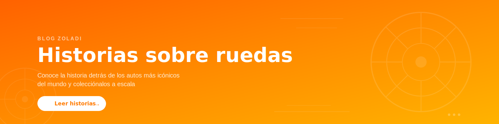 Conoce las historias detrás de los autos más icónicos del mundo y colecciónalos a escala