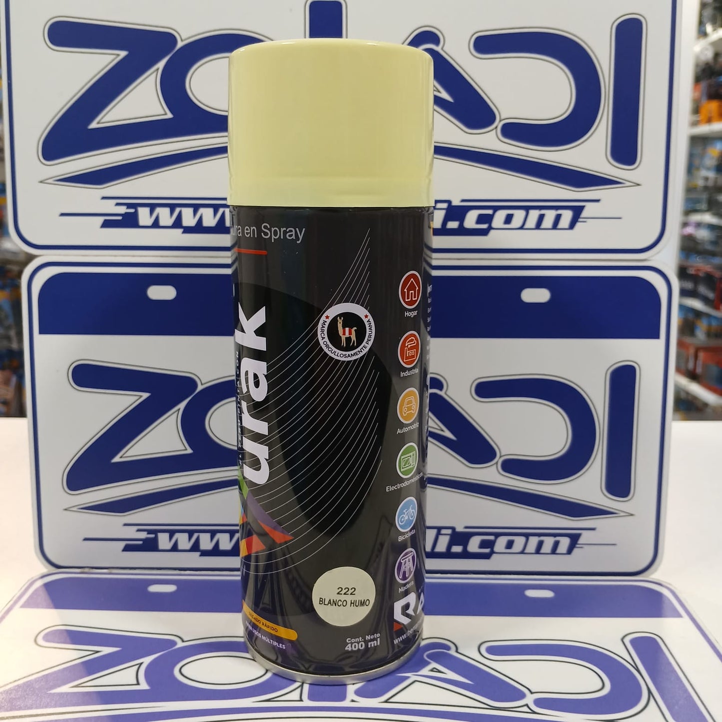 Spray Blanco Humo Yurak