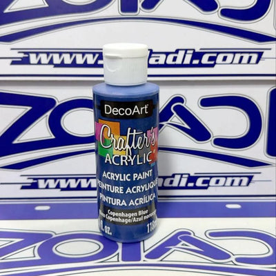 Azul Noruego Pintura Acrílica 118 ml | Secado Rápido, Alta Cobertura, Pintura de Arte y Para Manualidades.