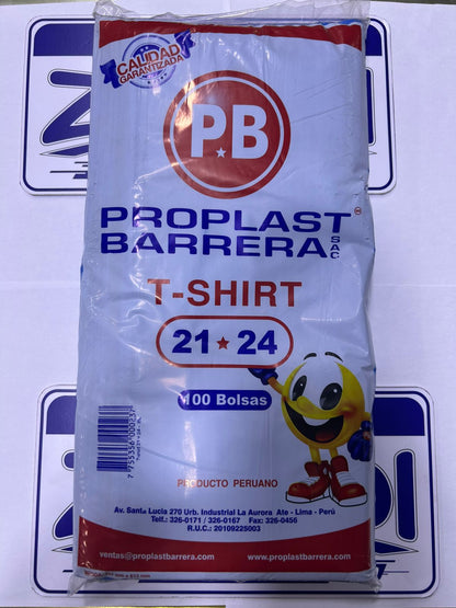 BOLSAS PLÁSTICAS 21X24