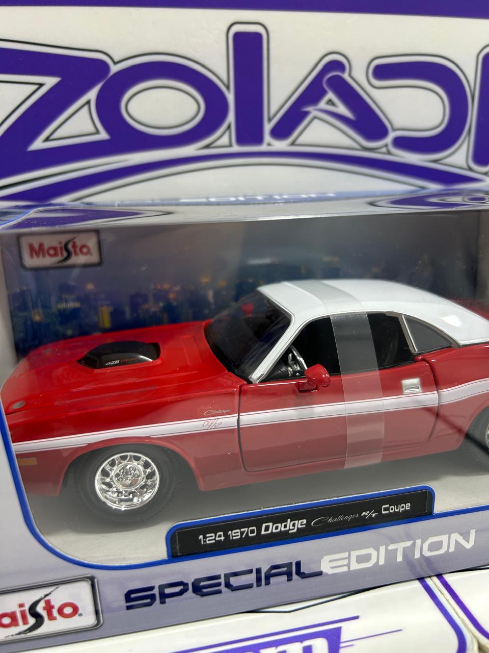 DODGE CHALLENGER RT 1970 1/24