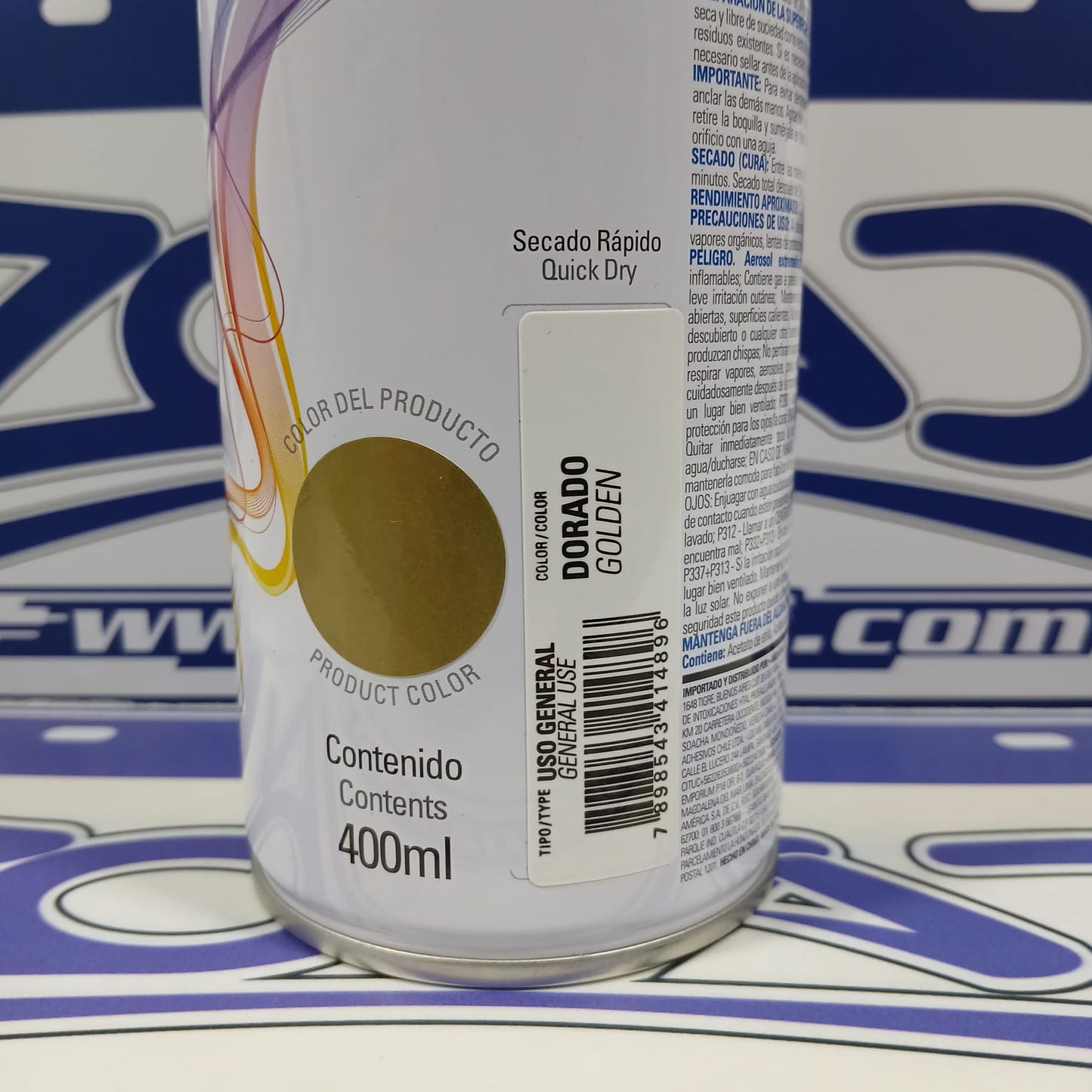 Dorado - Pintura En Spray TEKBOND