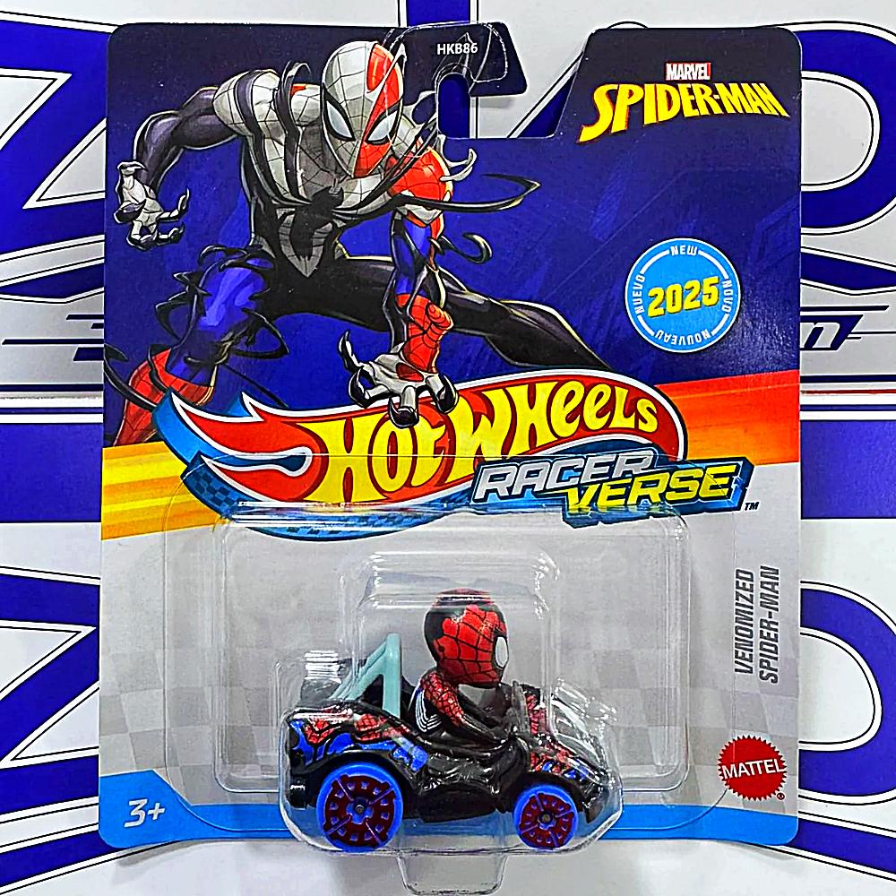 JHH58 VENOMIZED SPIDER MAN RACER VERSE