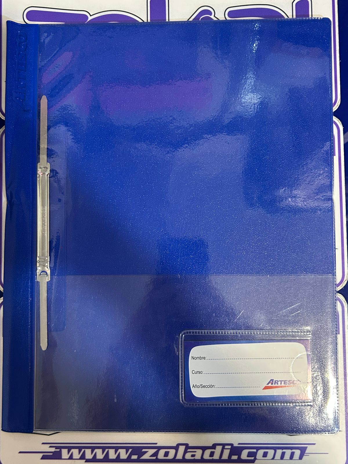 FOLDER A4 AZUL ARTESCO