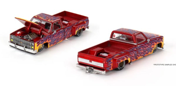 KAIDO HOUSE CHEVROLET SILVERADO DUALLY ON FIRE V1