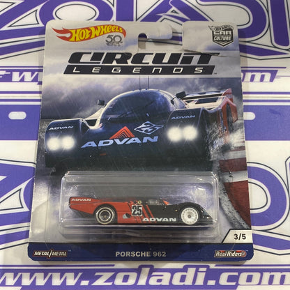 FLC29 PORSCHE 962 EMPAQUE DAÑADO