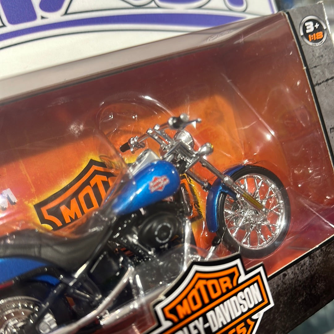 Maisto Harley Davidson M9 Azul 1/18