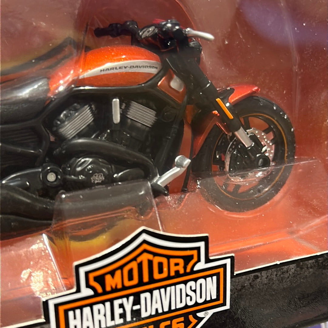 Maisto Harley Davidson M11 Naranja 1/18