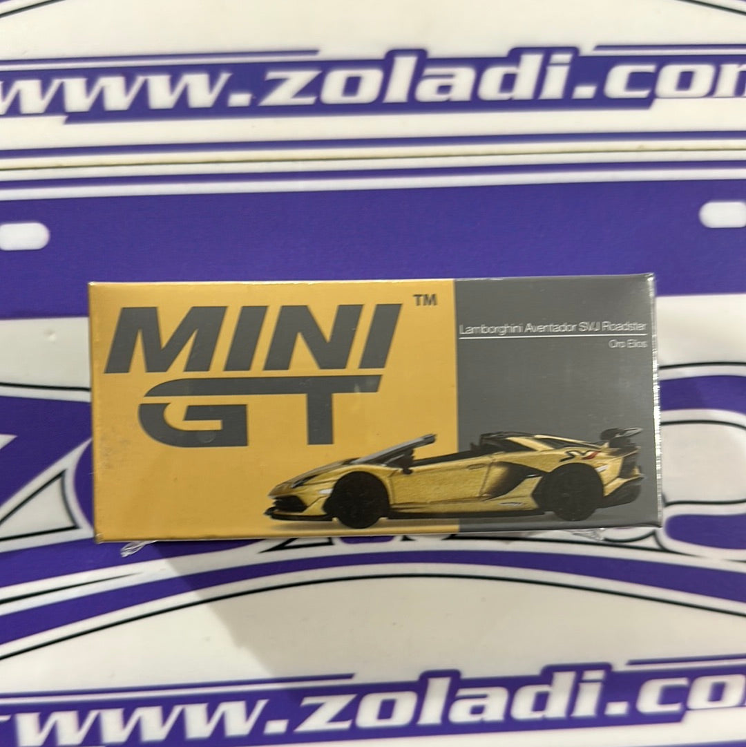 MINI GT LAMBORGHINI Aventador SVJ Roadster