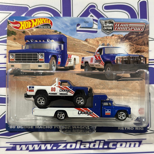 HKF38 Macho Power Team Transport Hot Wheels