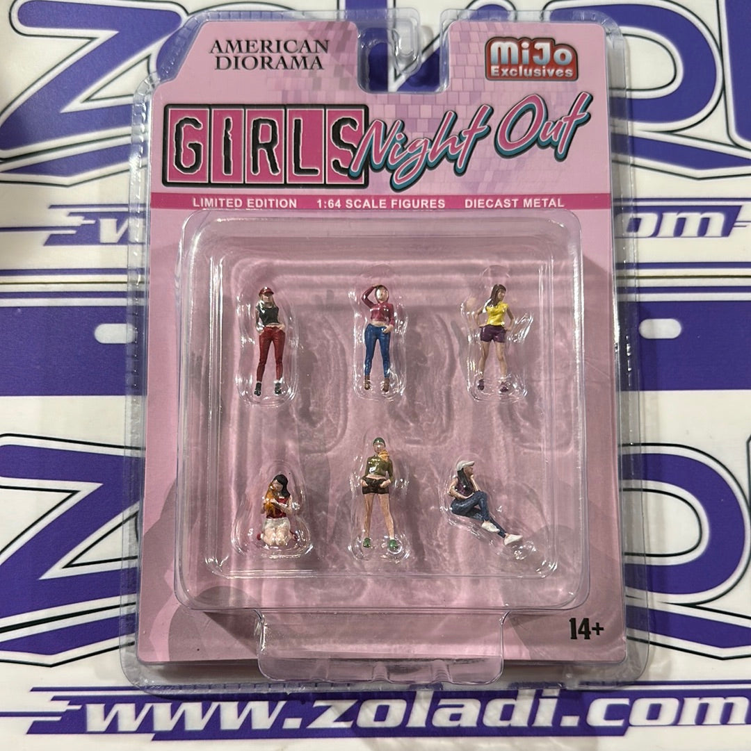 GIRLS OUT AMERICAN DIORAMA