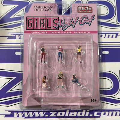 GIRLS OUT AMERICAN DIORAMA