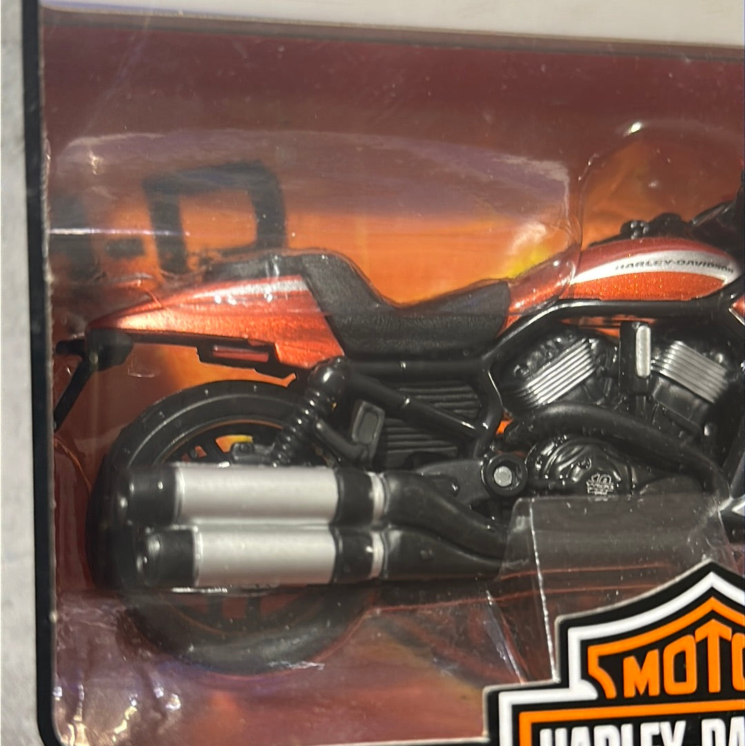 Maisto Harley Davidson M11 Naranja 1/18