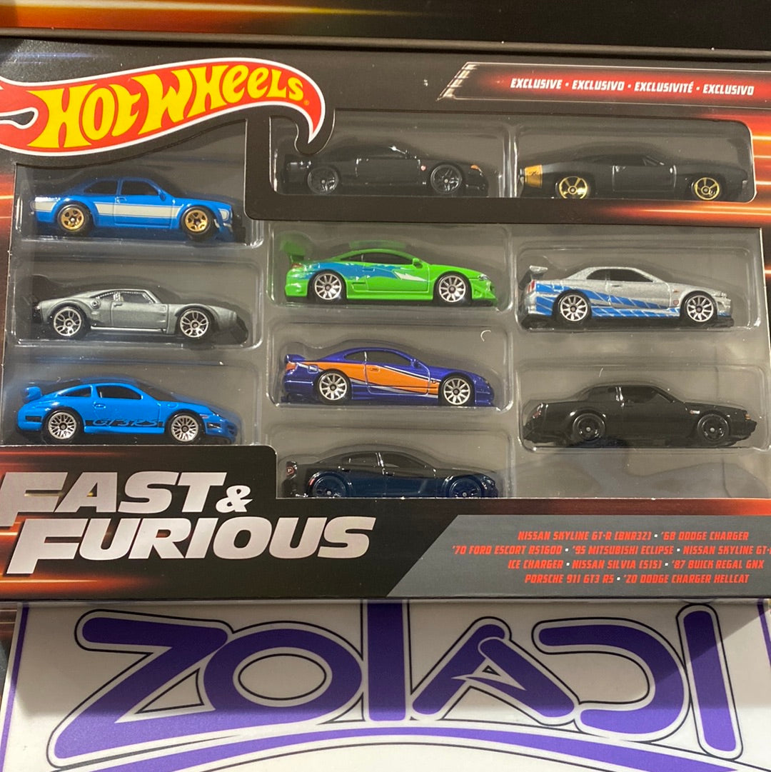 10-Pack HNT21 Fast&furious 2023