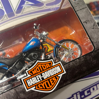 Maisto Harley Davidson M9 Azul 1/18
