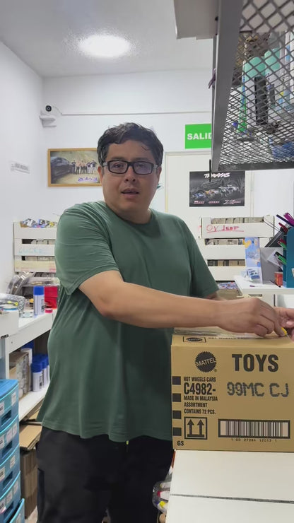 PROMO C4982 CAJA 72 HOTWHEELS BÁSICOS CAJA C 2025