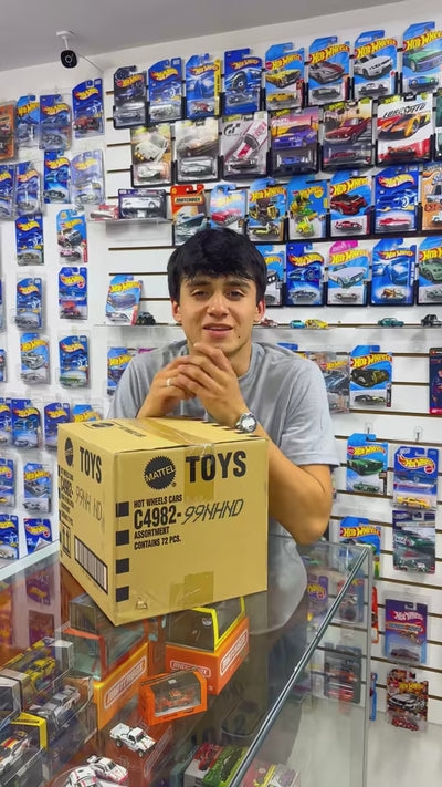 PROMO DEL DIA C4982 CAJA "H" 72 HOTWHEELS BÁSICOS CAJA 2026