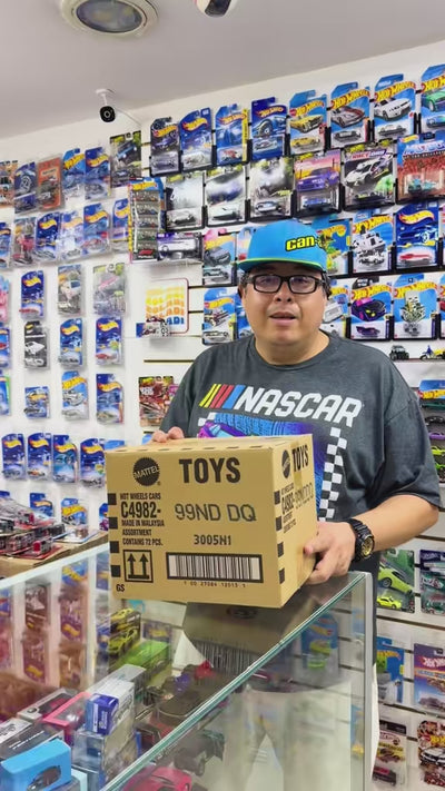 PROMO DEL DIA C4982 CAJA "D" 72 HOTWHEELS BÁSICOS CAJA 2026
