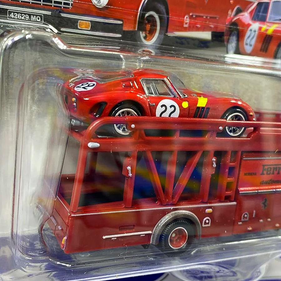 JBM37 FERRARI 250 GTO / FIAT 42 RN2 BARTOLETTI TRANSPORTER