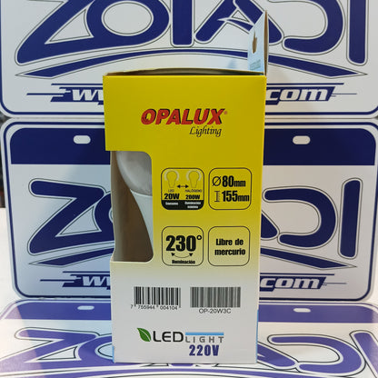 FOCO LED 20W LUZ BLANCA