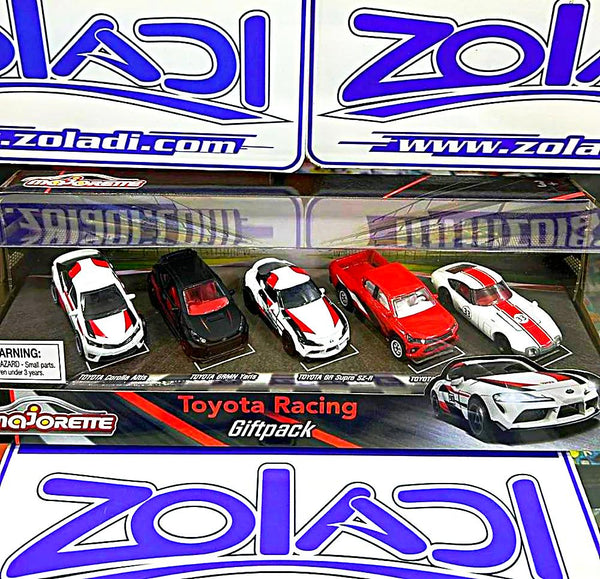 MAJORETTE TOYOTA RACING GIFTPACK
