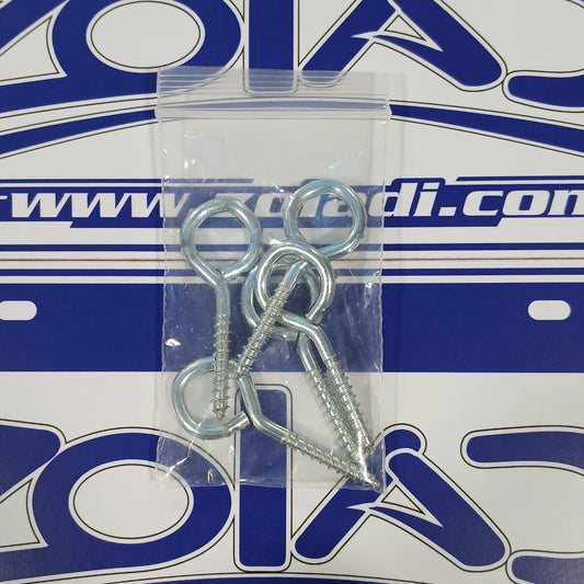 ARMELLA TIPO GANCHO SET DE 5 UNIDADES  1.5 PULGADAS DE LARGO