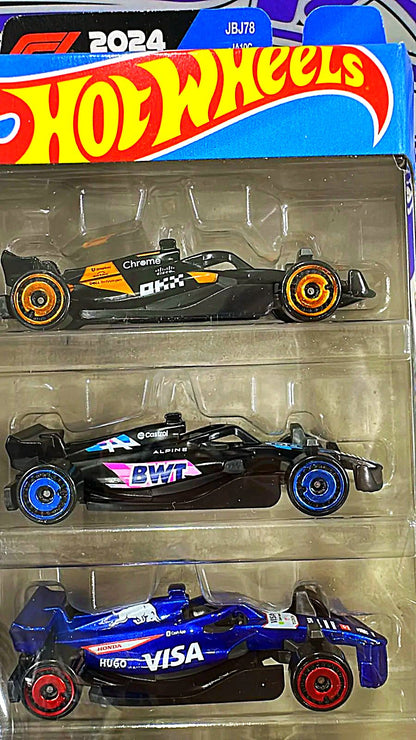 PROMO DEL DÍA JBJ78 JGF58 FORMULA 1 2024 HOTWHEELS